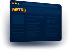 Промокод на онлайн-заказ METRO